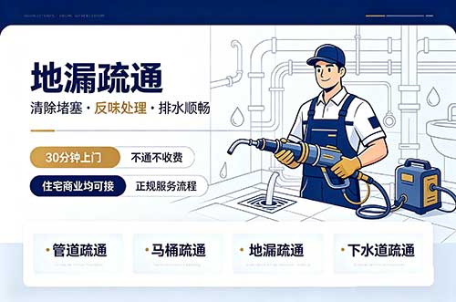滨湖新区地漏疏通